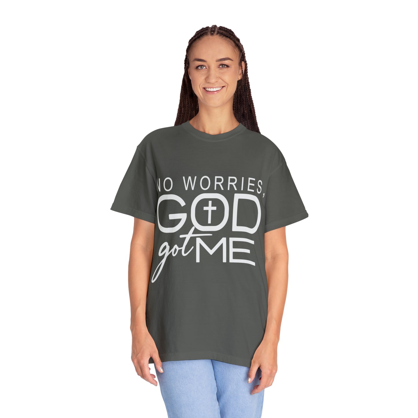 Gods got me  Unisex Garment-Dyed T-shirt