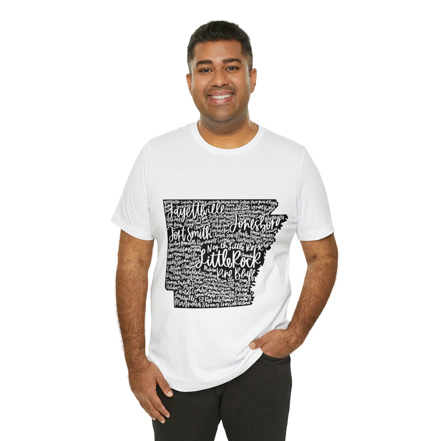 Arkansas Unisex Jersey Short Sleeve Tee