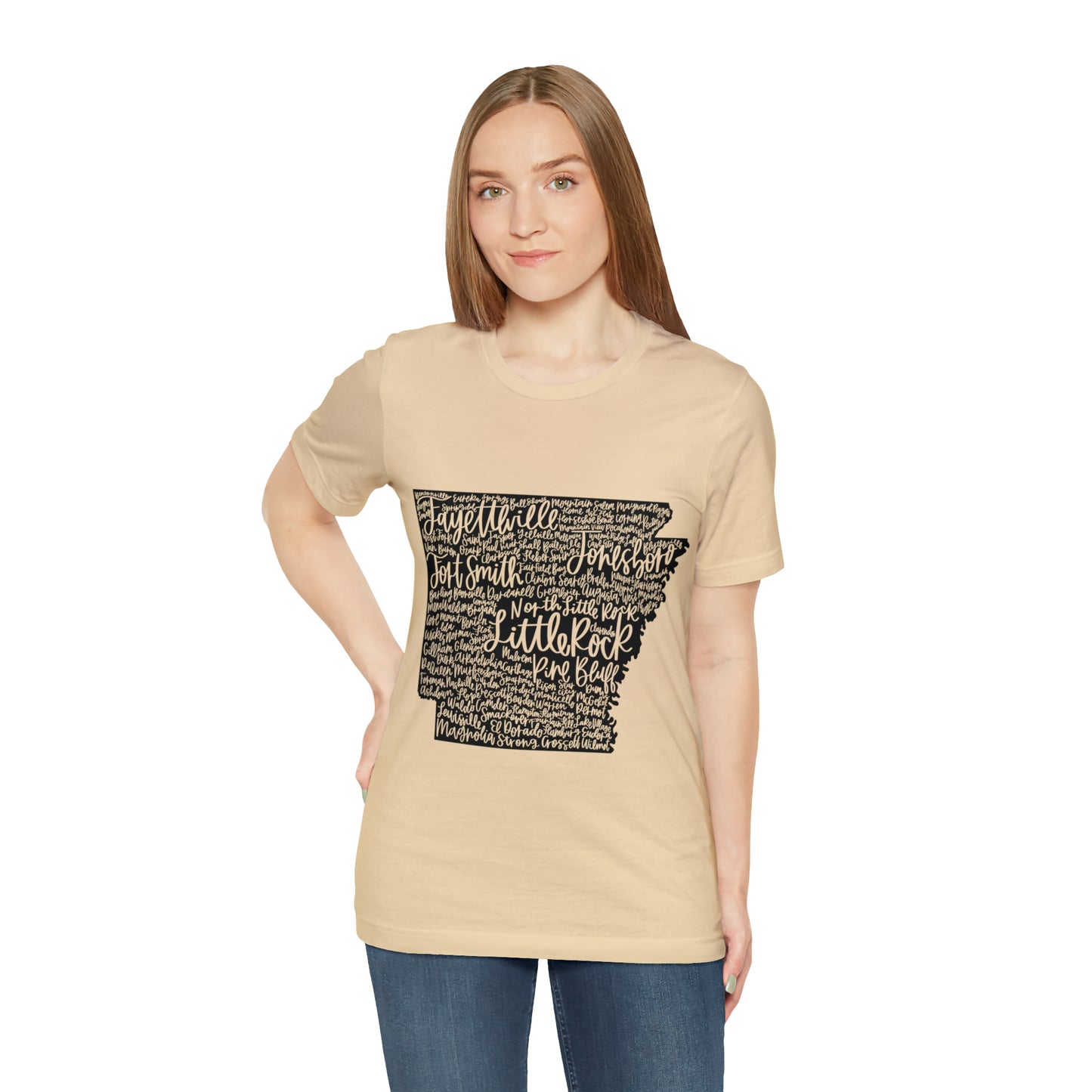 Arkansas Unisex Jersey Short Sleeve Tee
