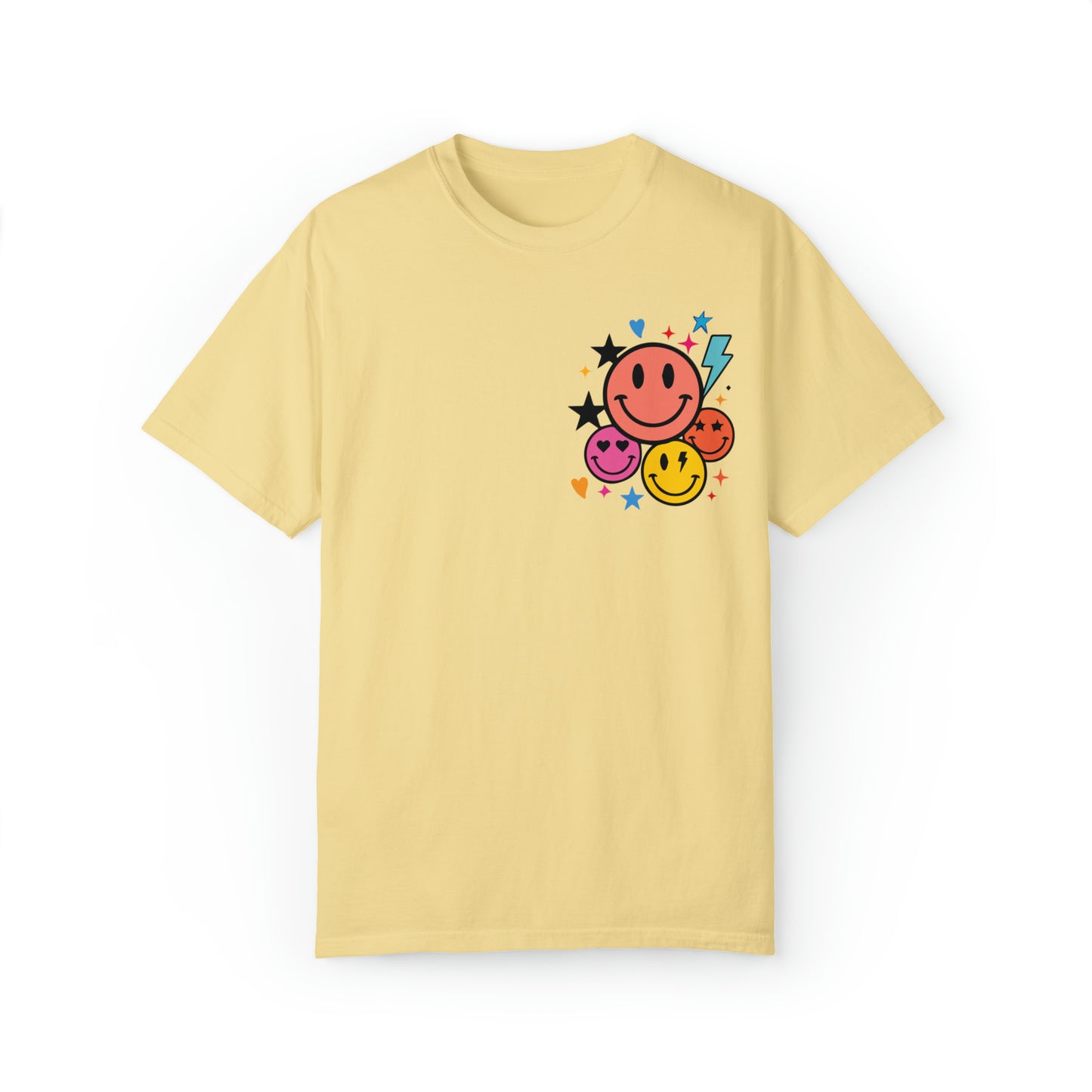 Jesus Smiley Unisex Garment-Dyed T-shirt