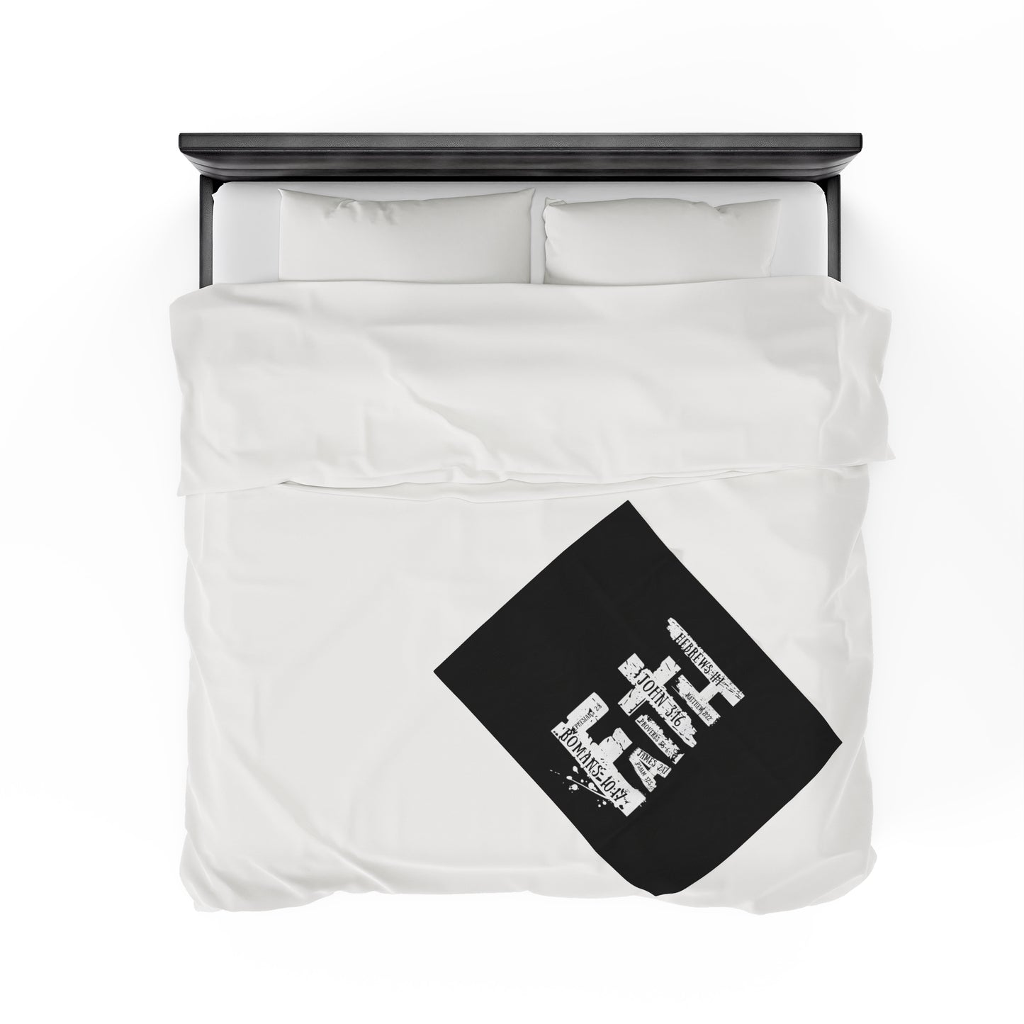 FAITH Velveteen Plush Blanket