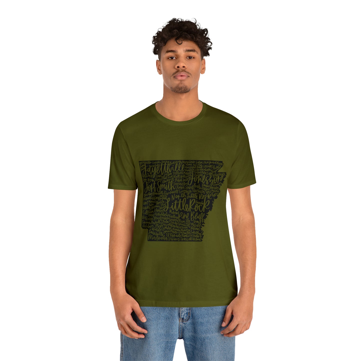 Arkansas Unisex Jersey Short Sleeve Tee