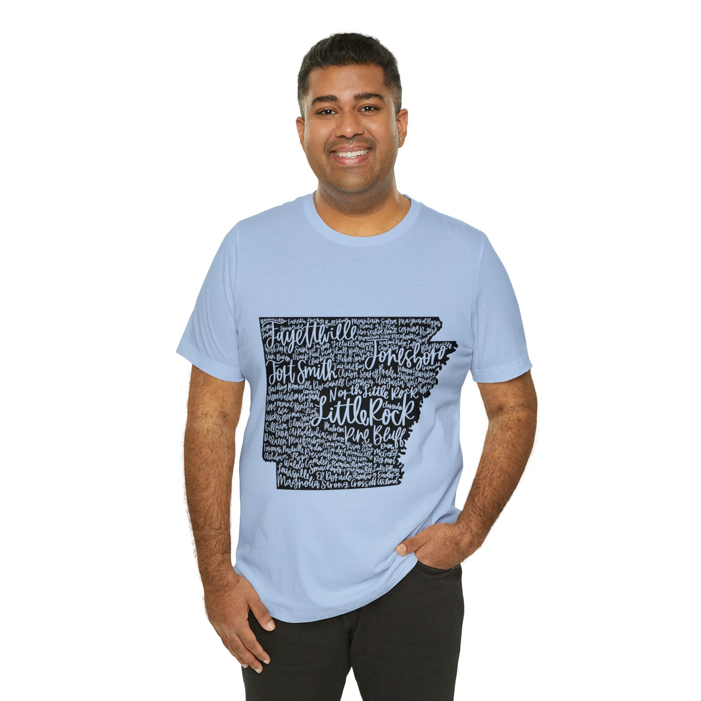 Arkansas Unisex Jersey Short Sleeve Tee