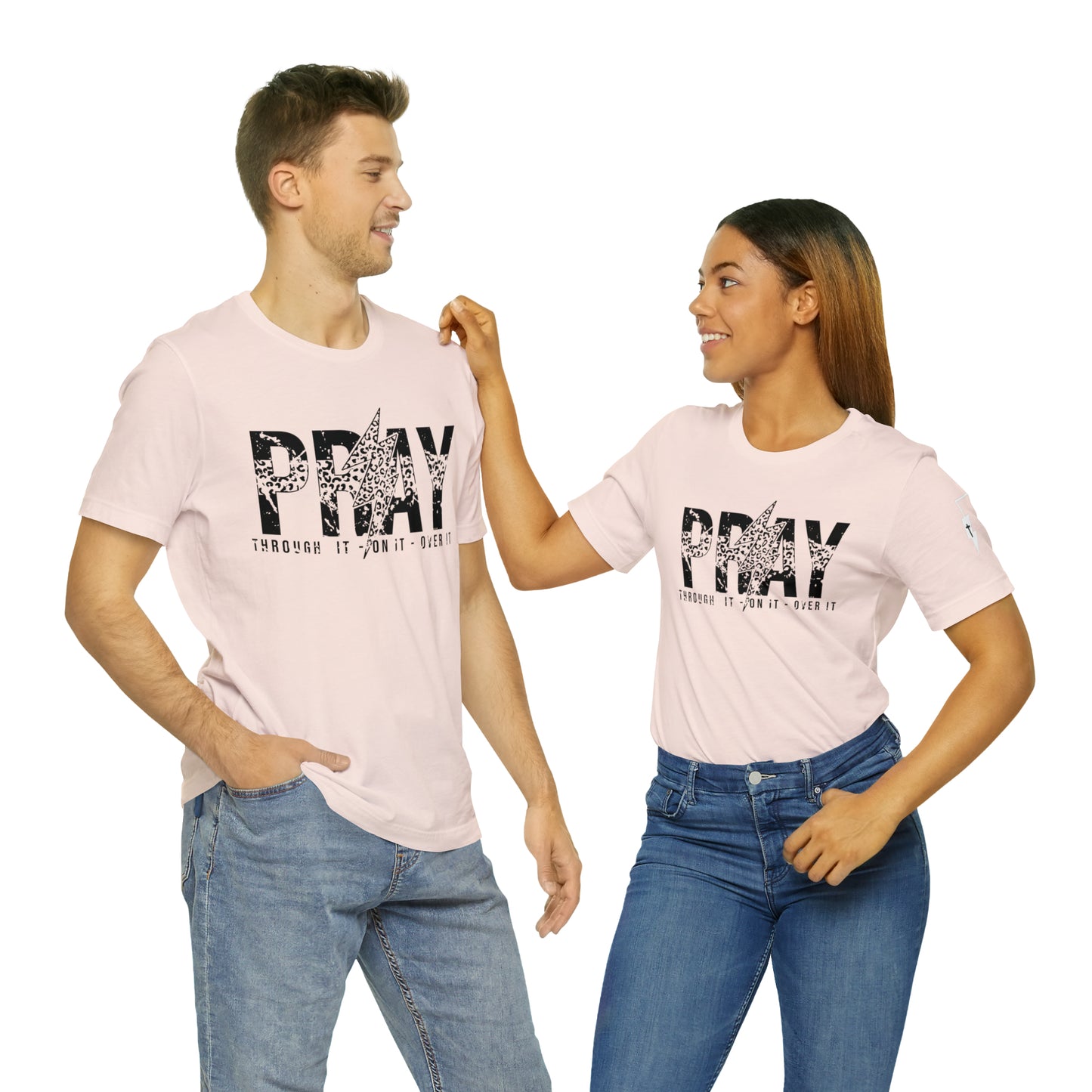 Pray Bolt Sleeve Tee