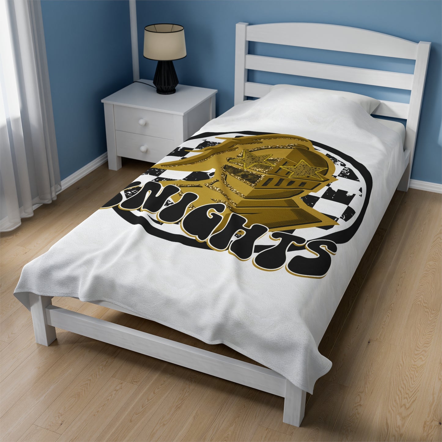 Knight Velveteen Plush Blanket