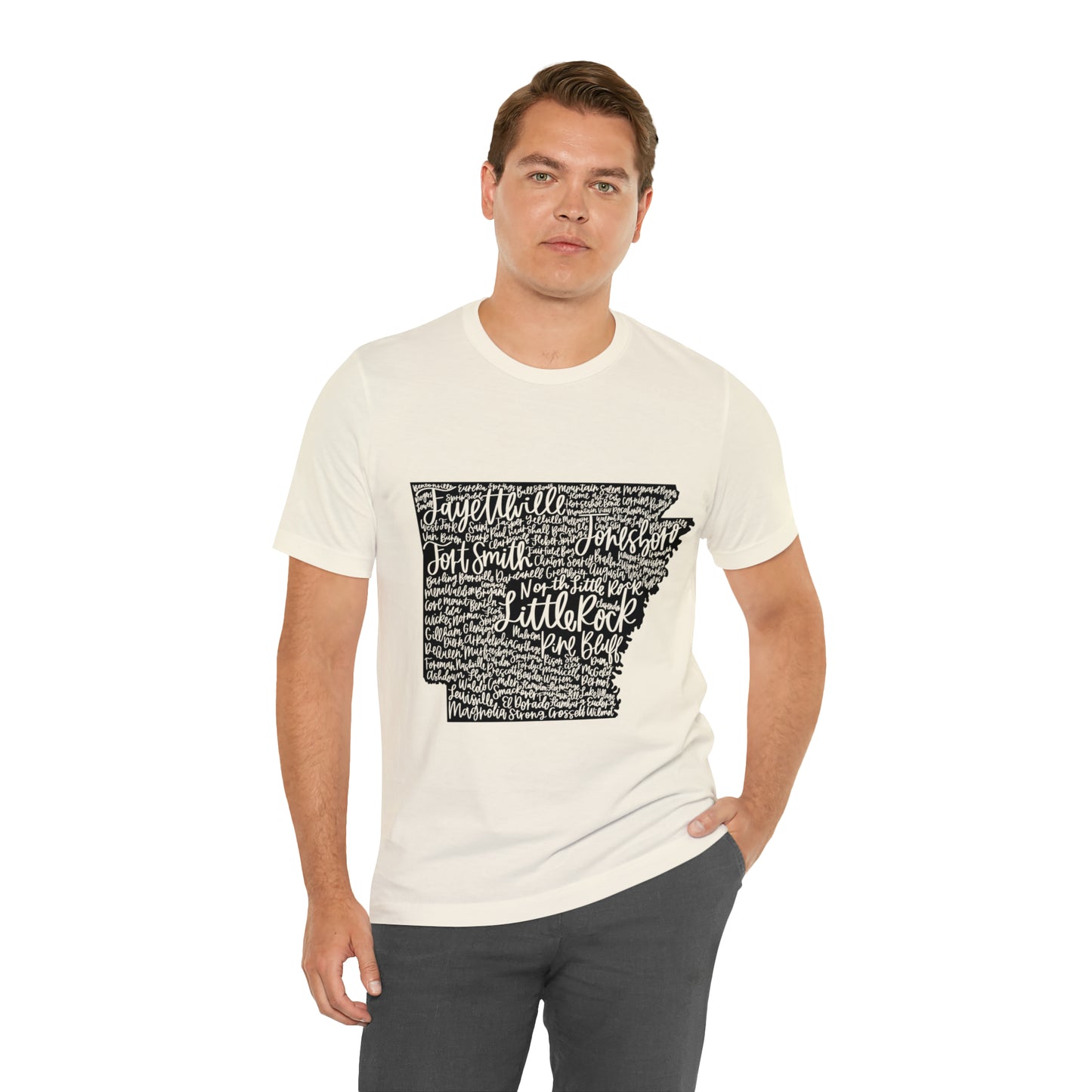 Arkansas Unisex Jersey Short Sleeve Tee