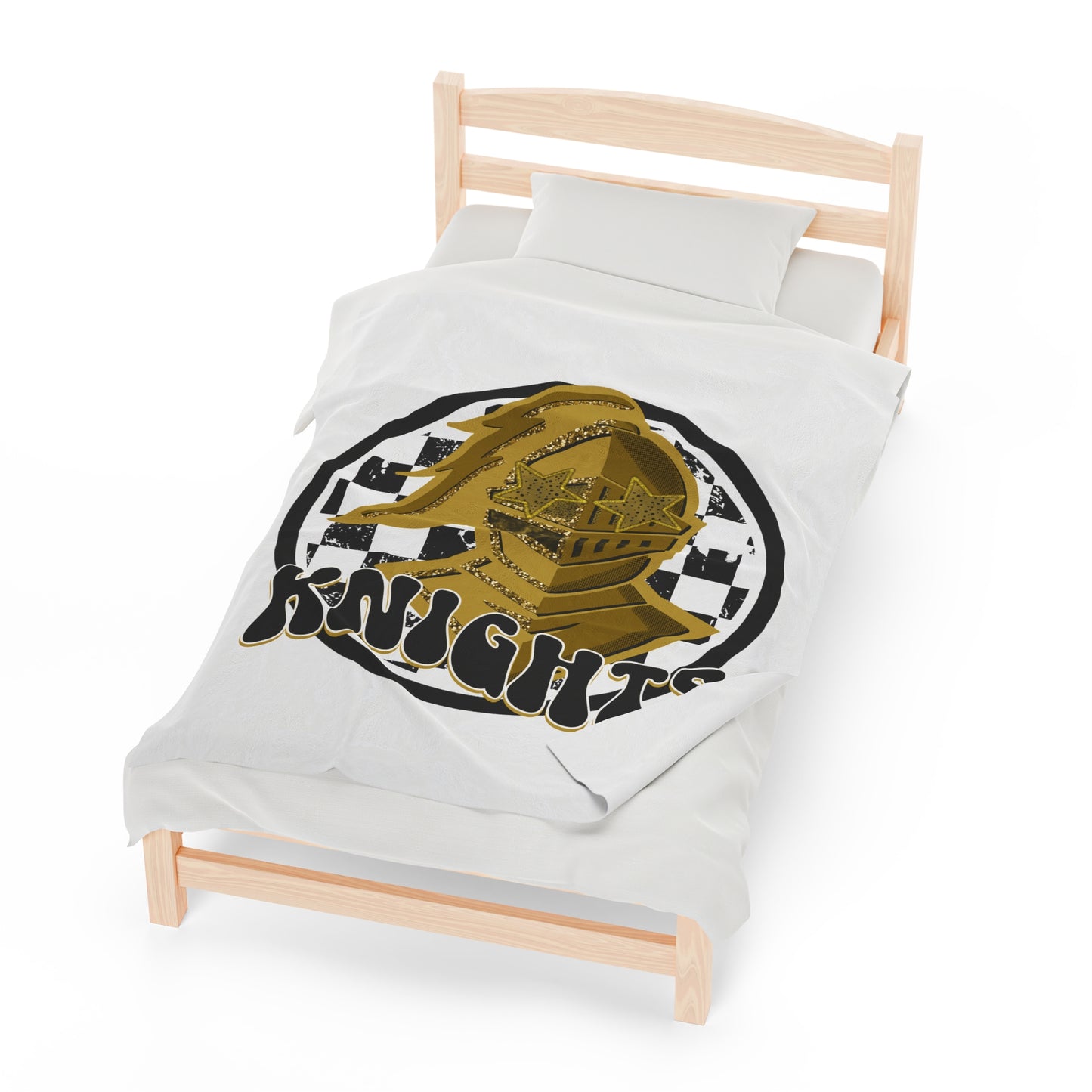Knight Velveteen Plush Blanket
