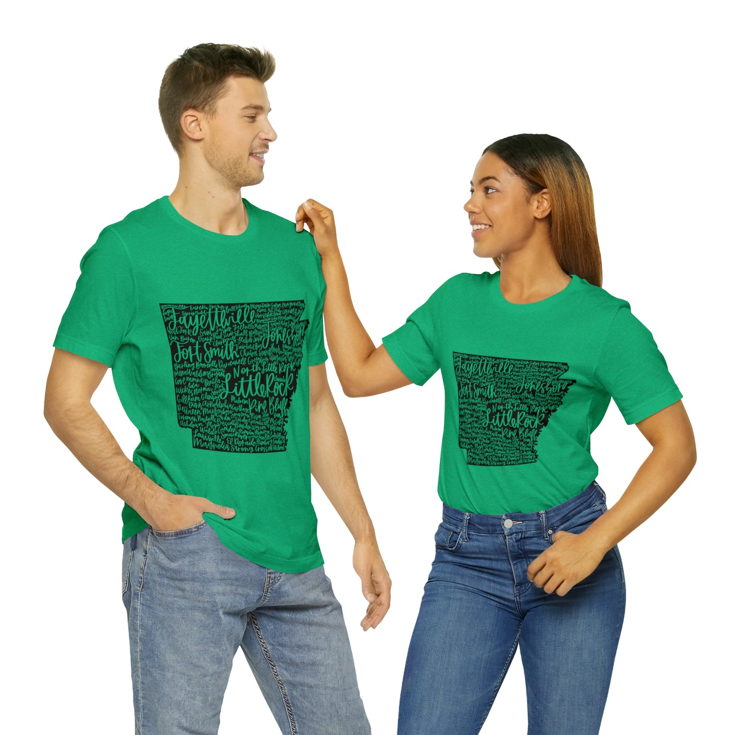 Arkansas Unisex Jersey Short Sleeve Tee