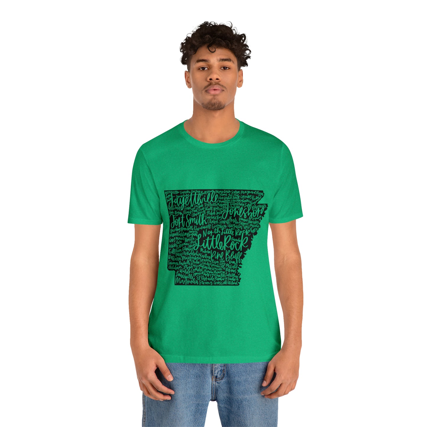 Arkansas Unisex Jersey Short Sleeve Tee