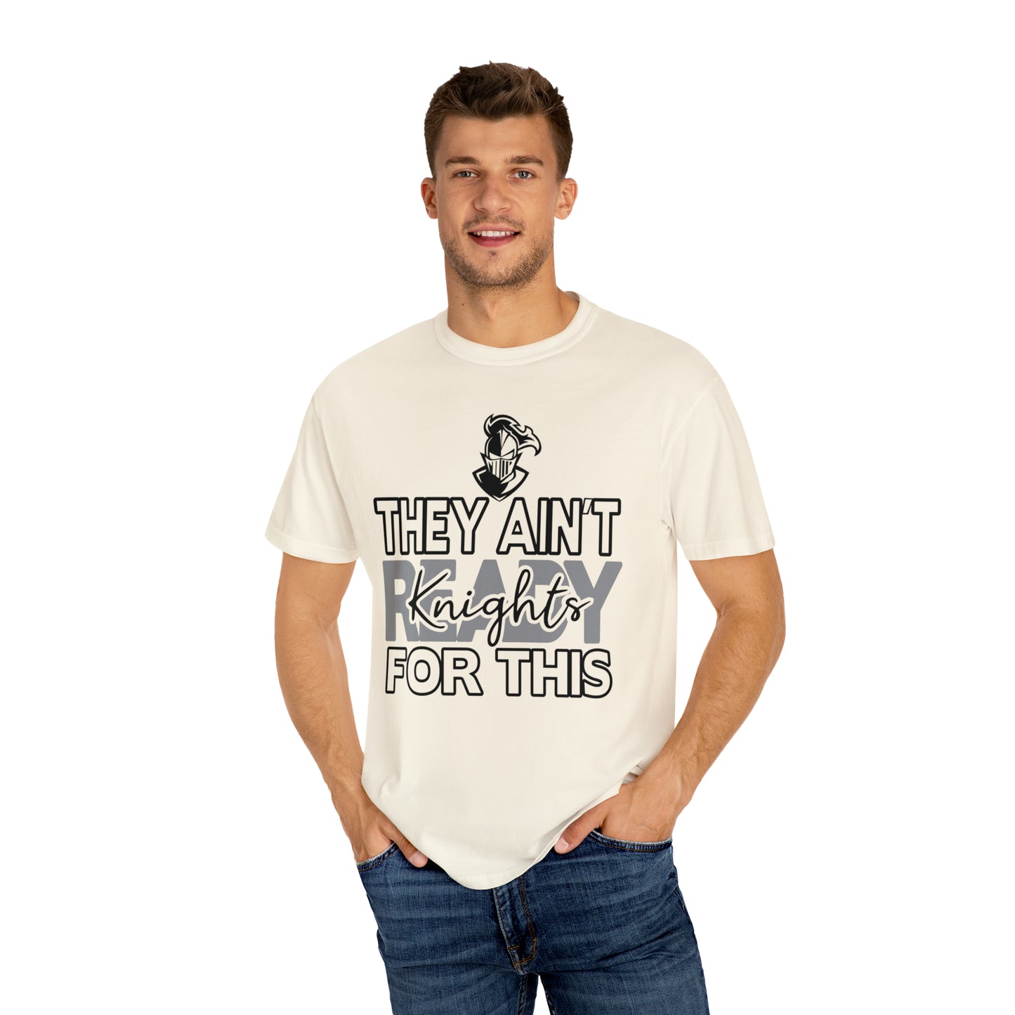 Knights Unisex Garment-Dyed T-shirt