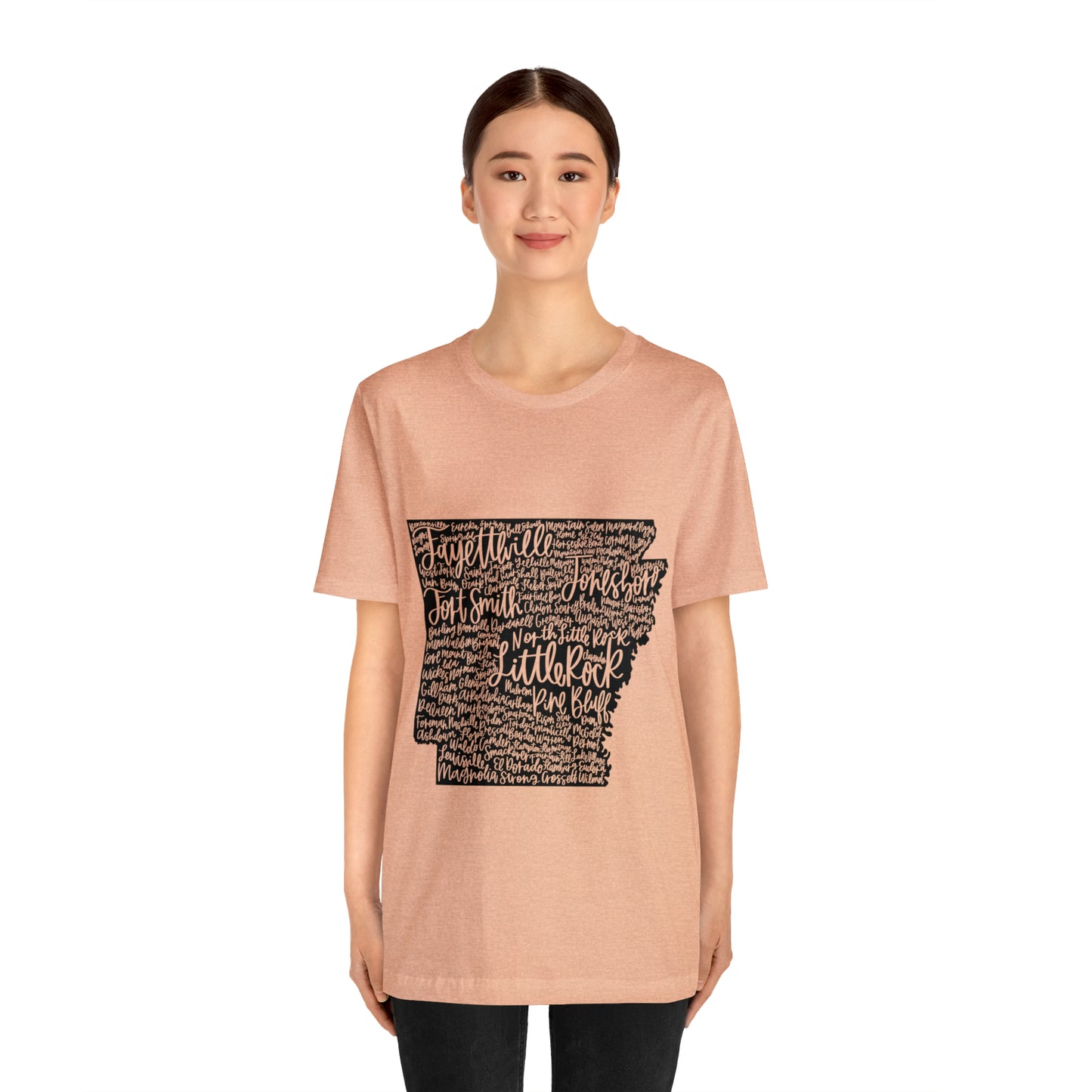 Arkansas Unisex Jersey Short Sleeve Tee