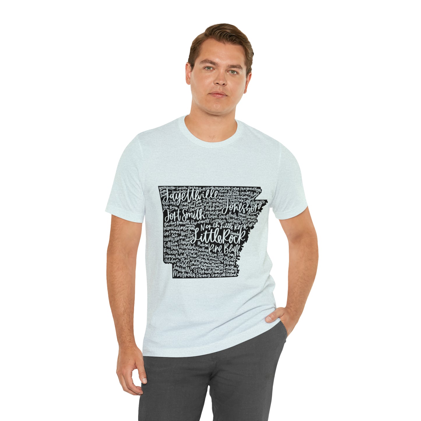 Arkansas Unisex Jersey Short Sleeve Tee