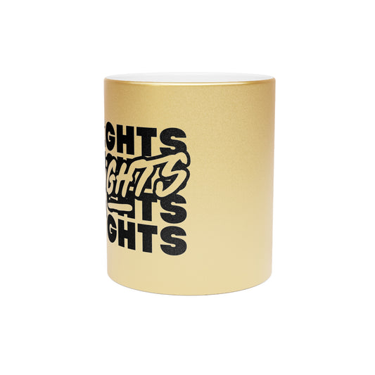 KNIGHTS Metallic Mug (Silver\Gold)
