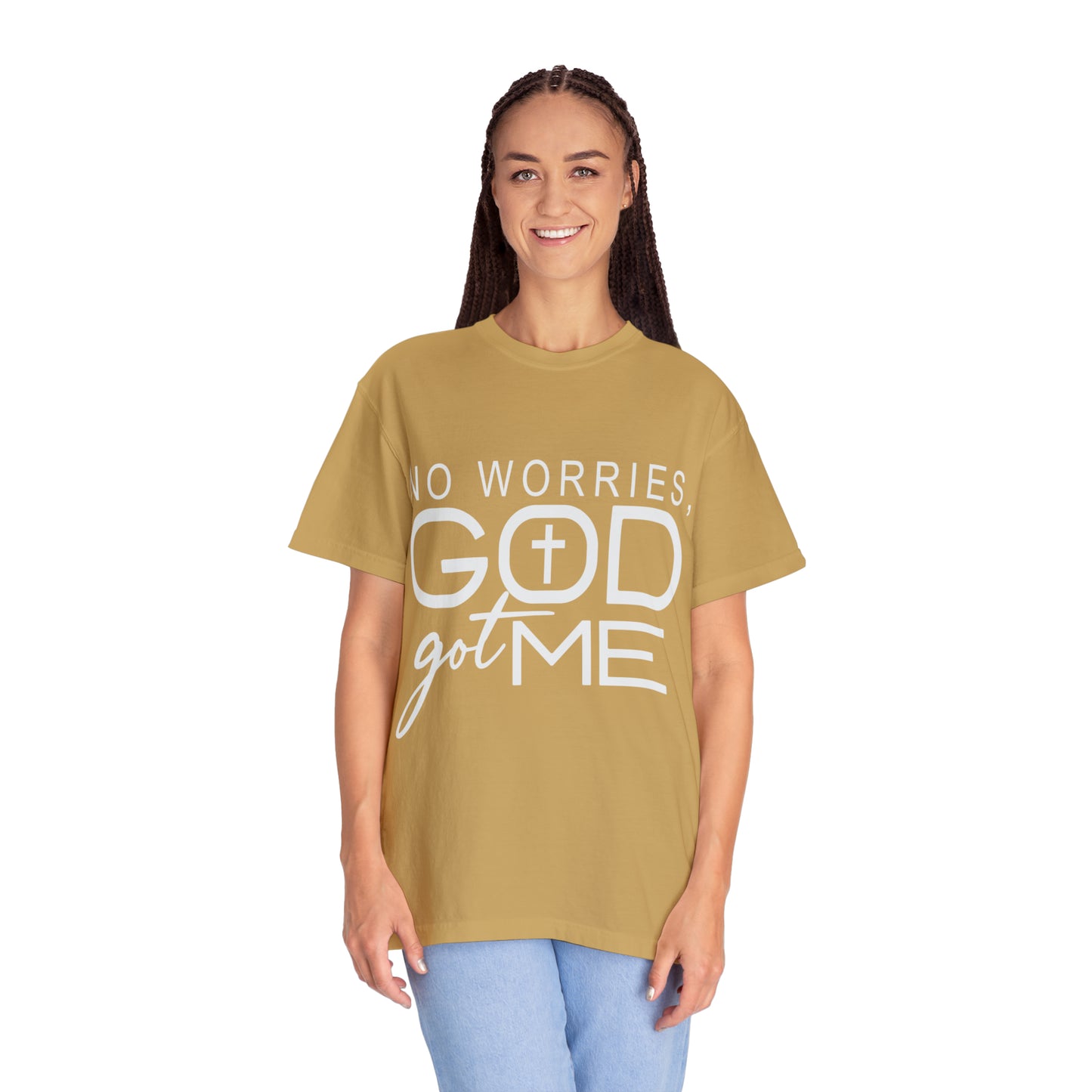 Gods got me  Unisex Garment-Dyed T-shirt
