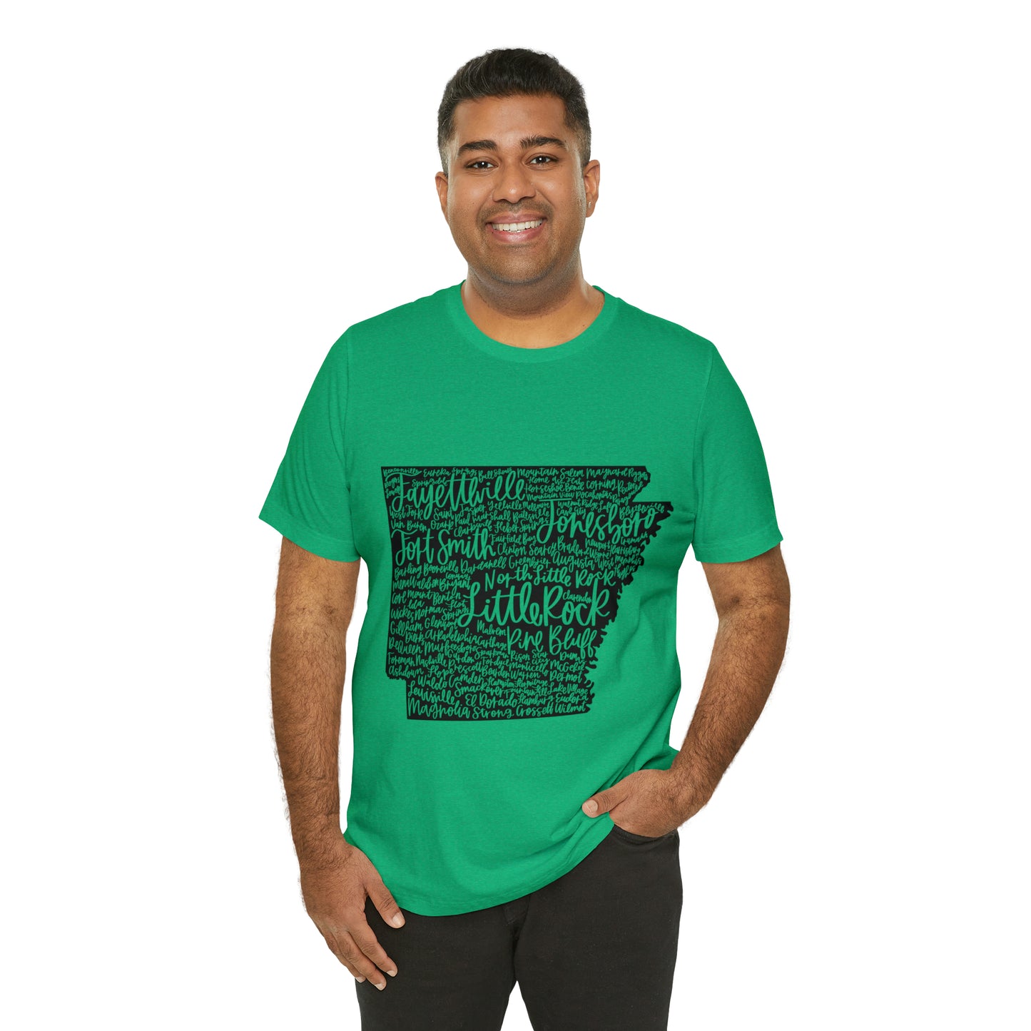 Arkansas Unisex Jersey Short Sleeve Tee