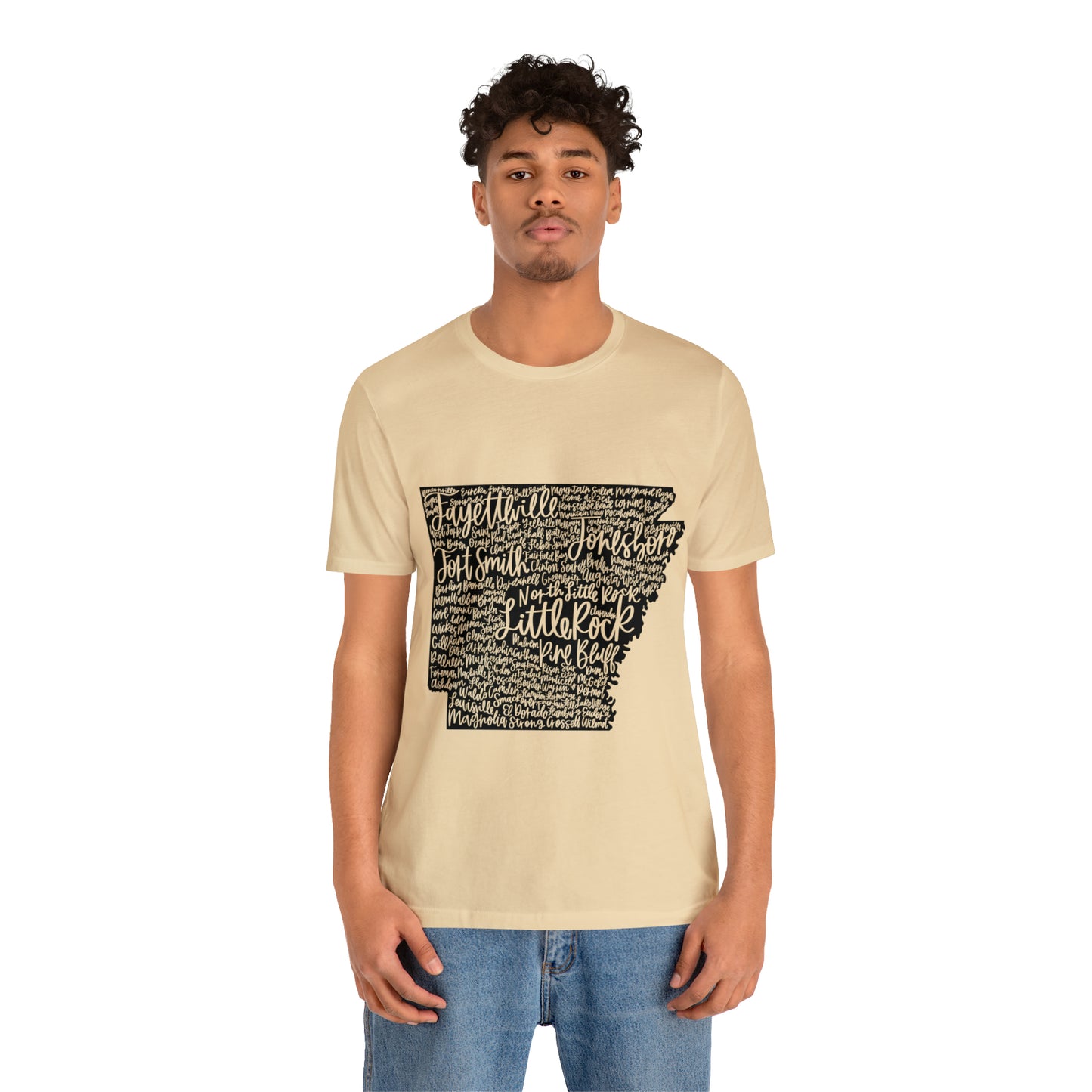 Arkansas Unisex Jersey Short Sleeve Tee