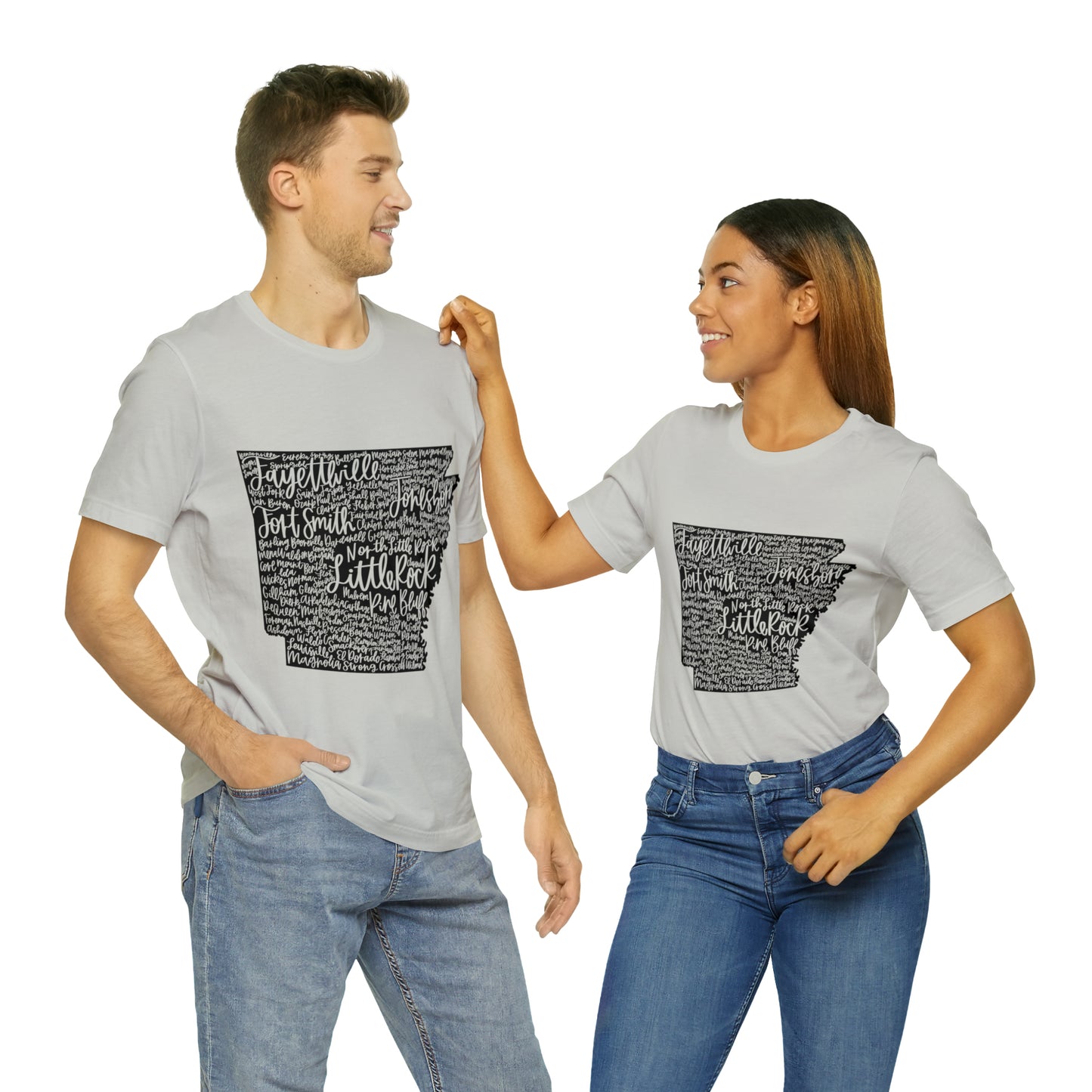 Arkansas Unisex Jersey Short Sleeve Tee
