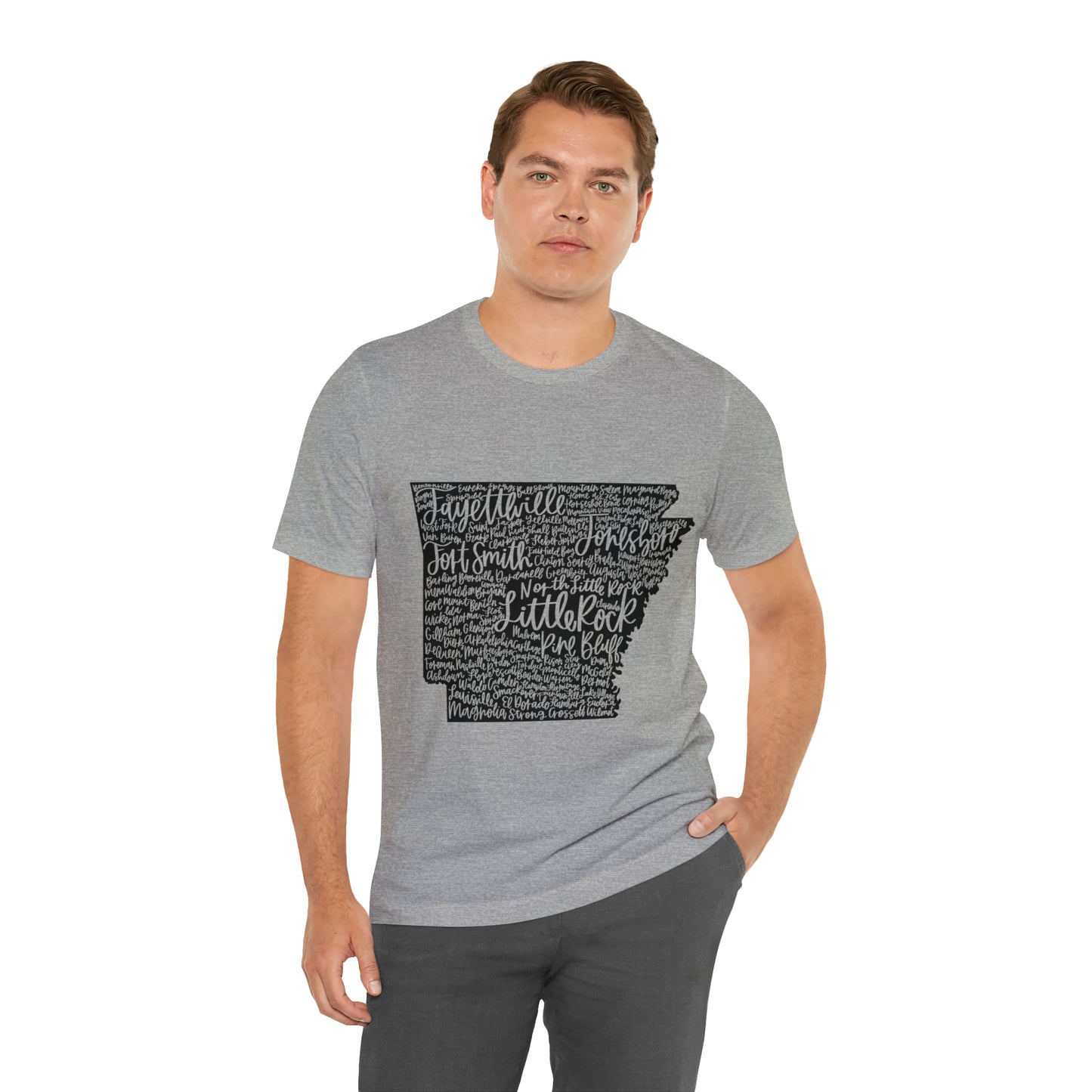 Arkansas Unisex Jersey Short Sleeve Tee