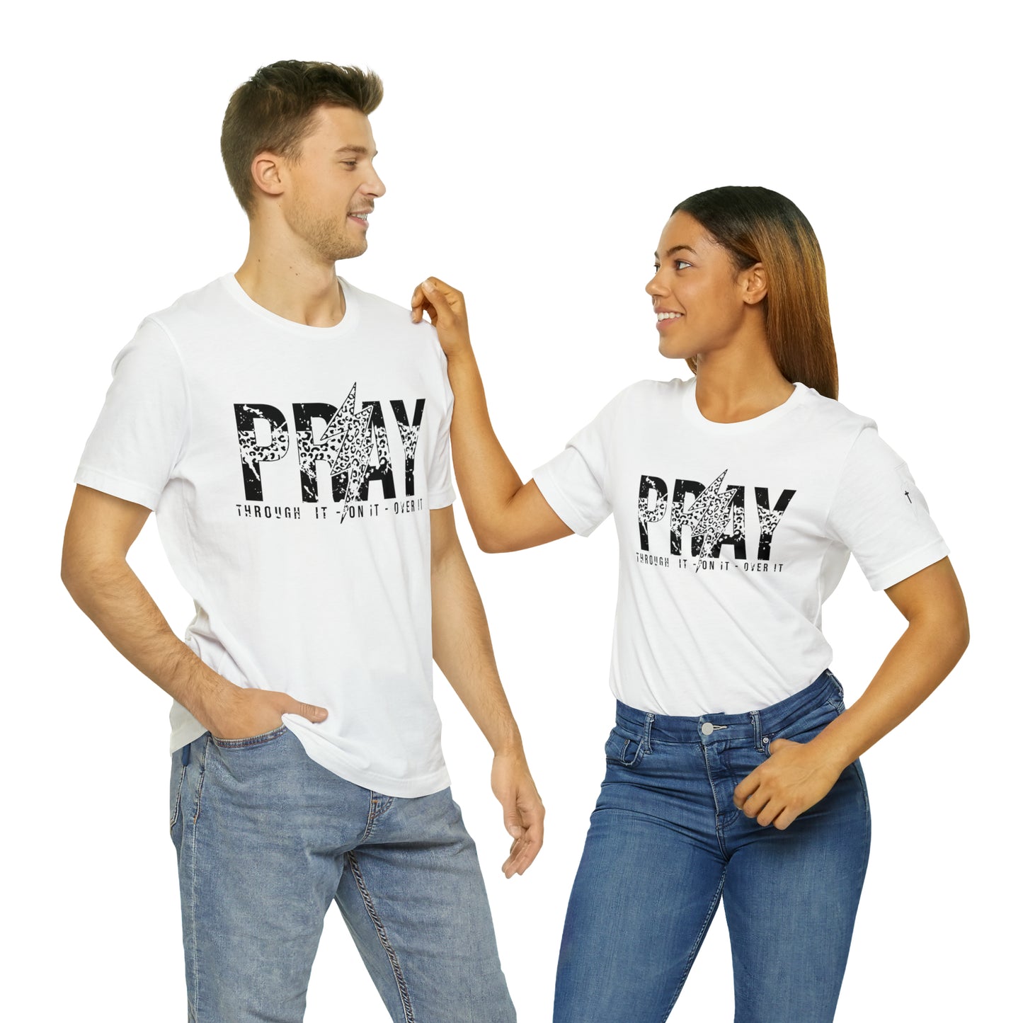 Pray Bolt Sleeve Tee