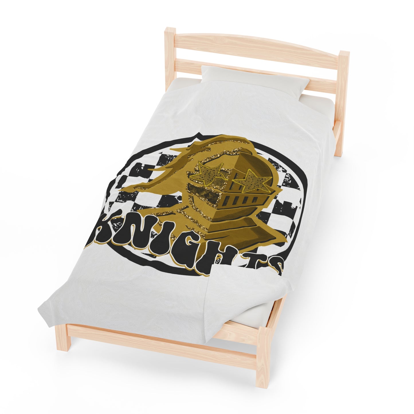 Knight Velveteen Plush Blanket