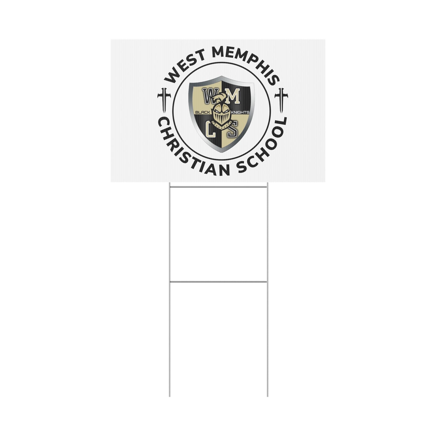 Plastic Yard Sign