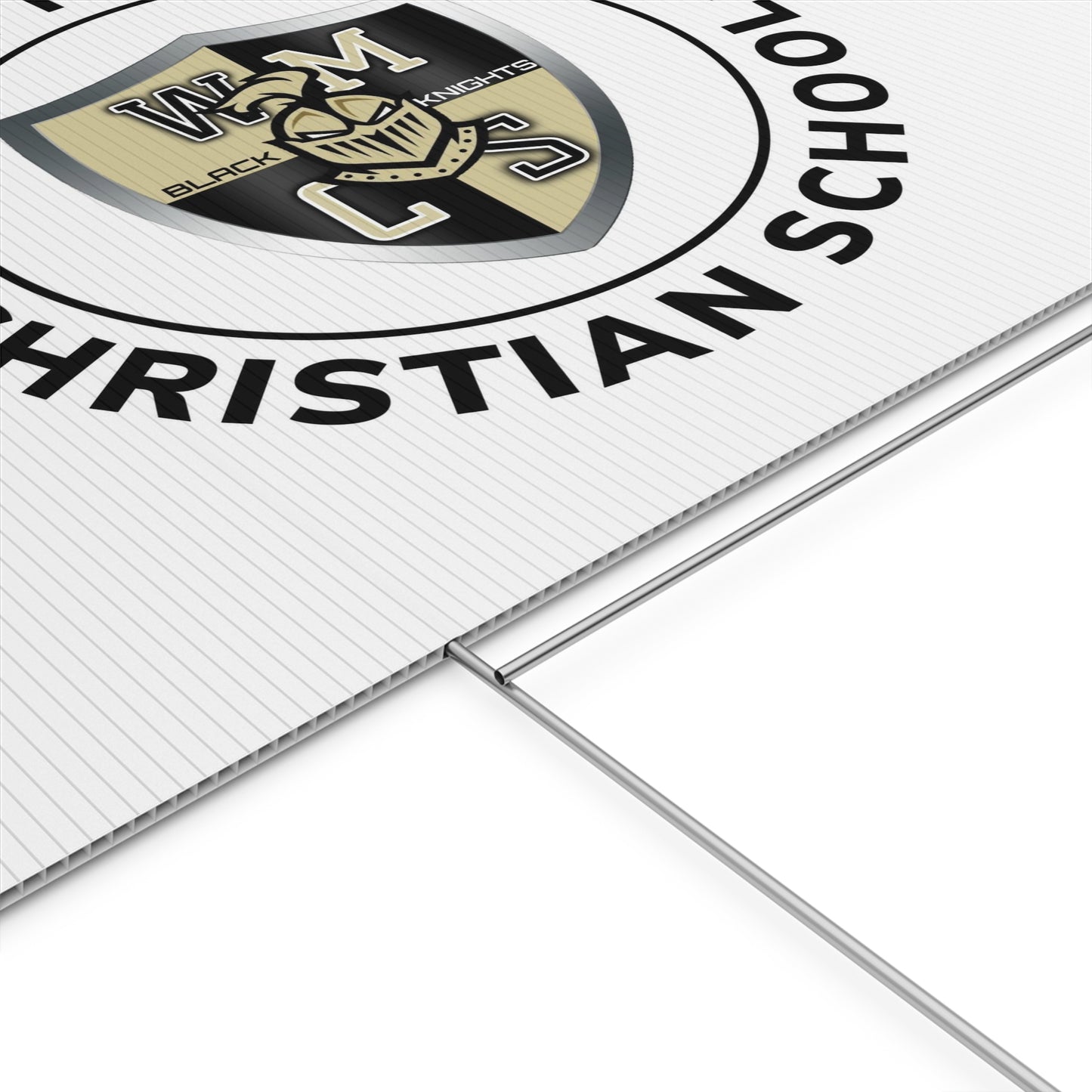 Plastic Yard Sign