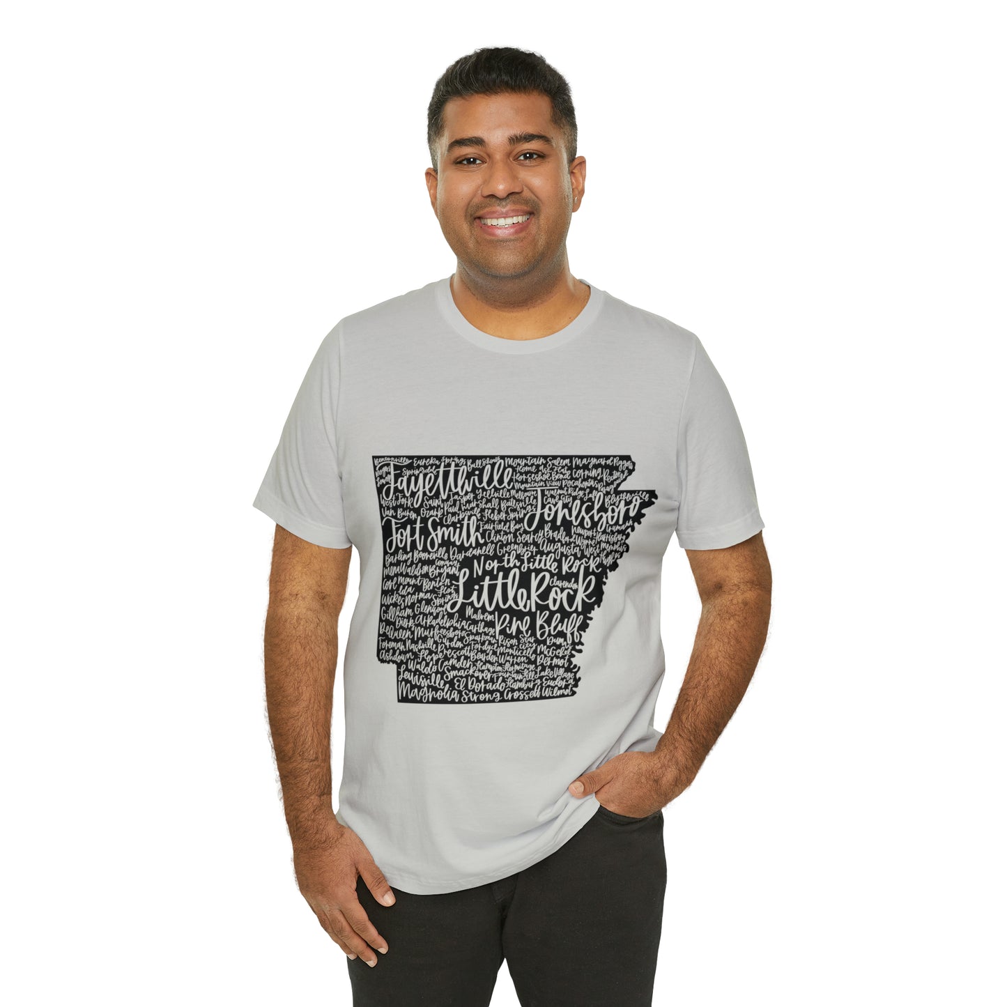 Arkansas Unisex Jersey Short Sleeve Tee