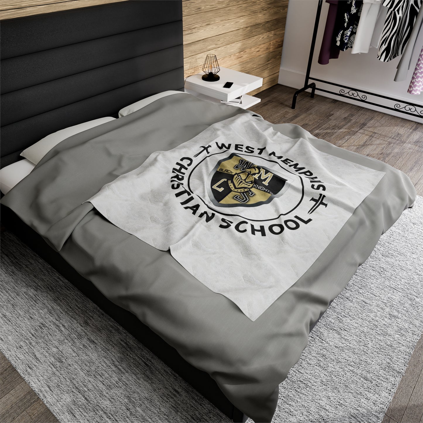 WMCS Velveteen Plush Blanket