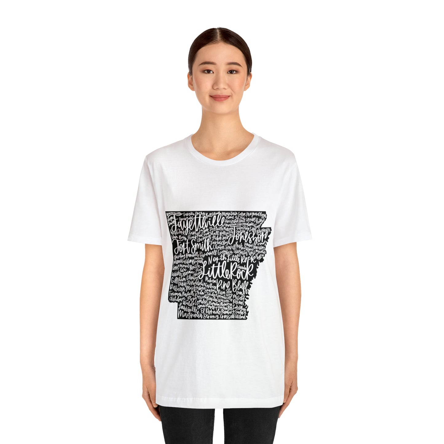 Arkansas Unisex Jersey Short Sleeve Tee