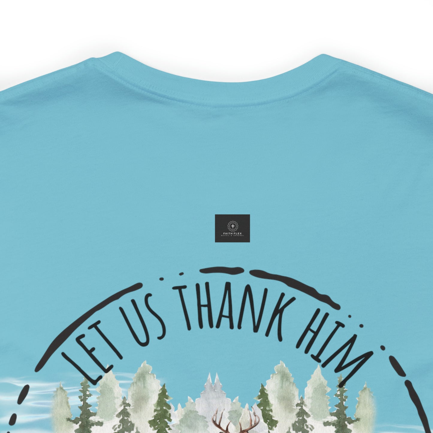 Let us thank Him for our food- Hunting Short Sleeve Tee