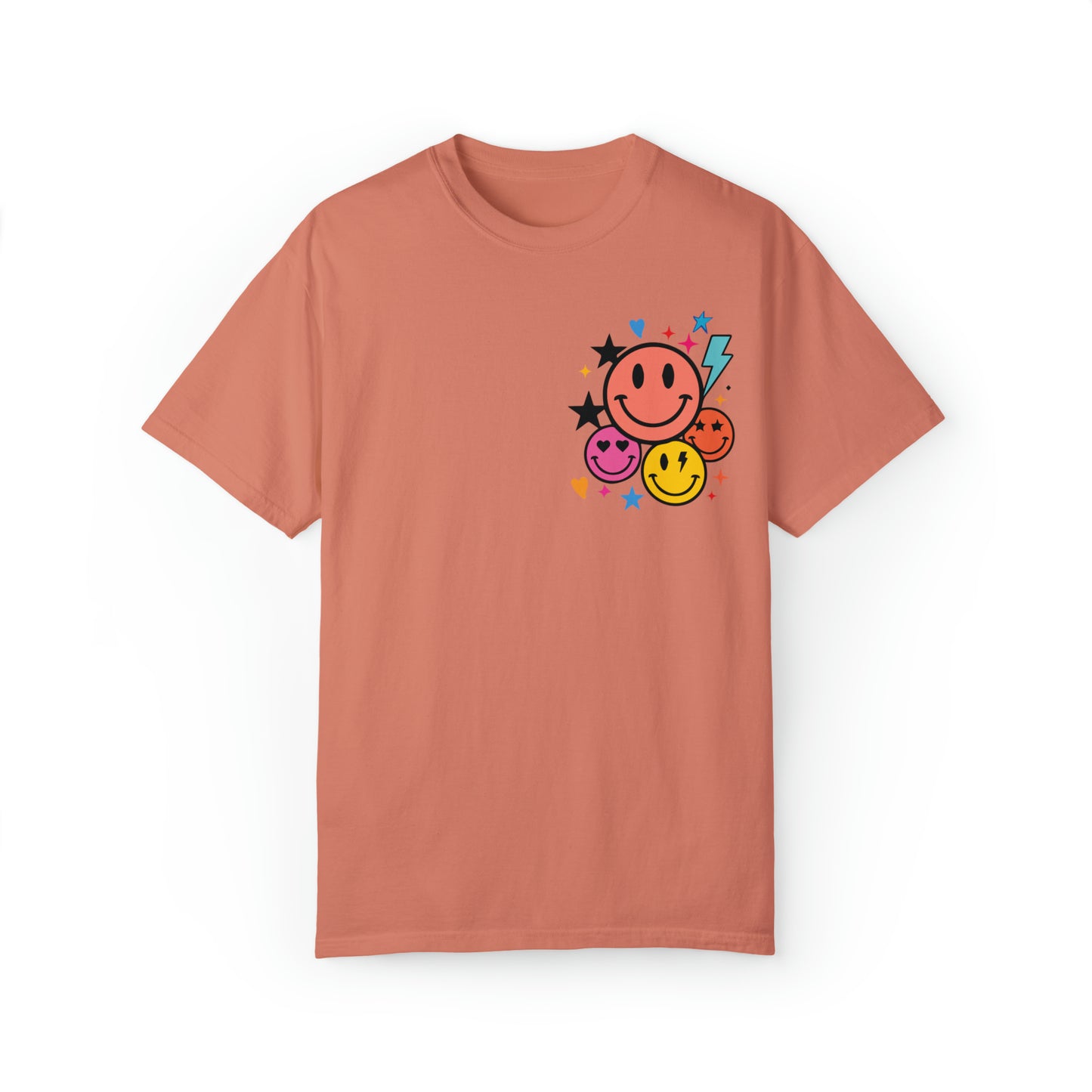 Jesus Smiley Unisex Garment-Dyed T-shirt