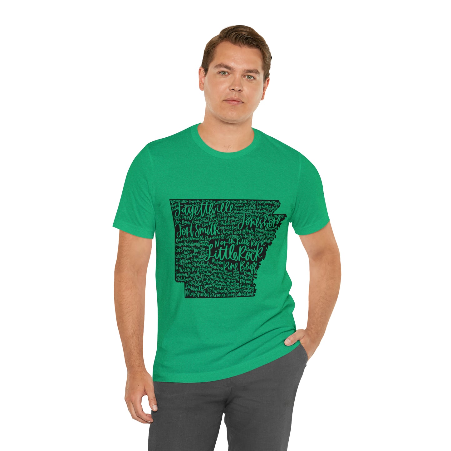Arkansas Unisex Jersey Short Sleeve Tee