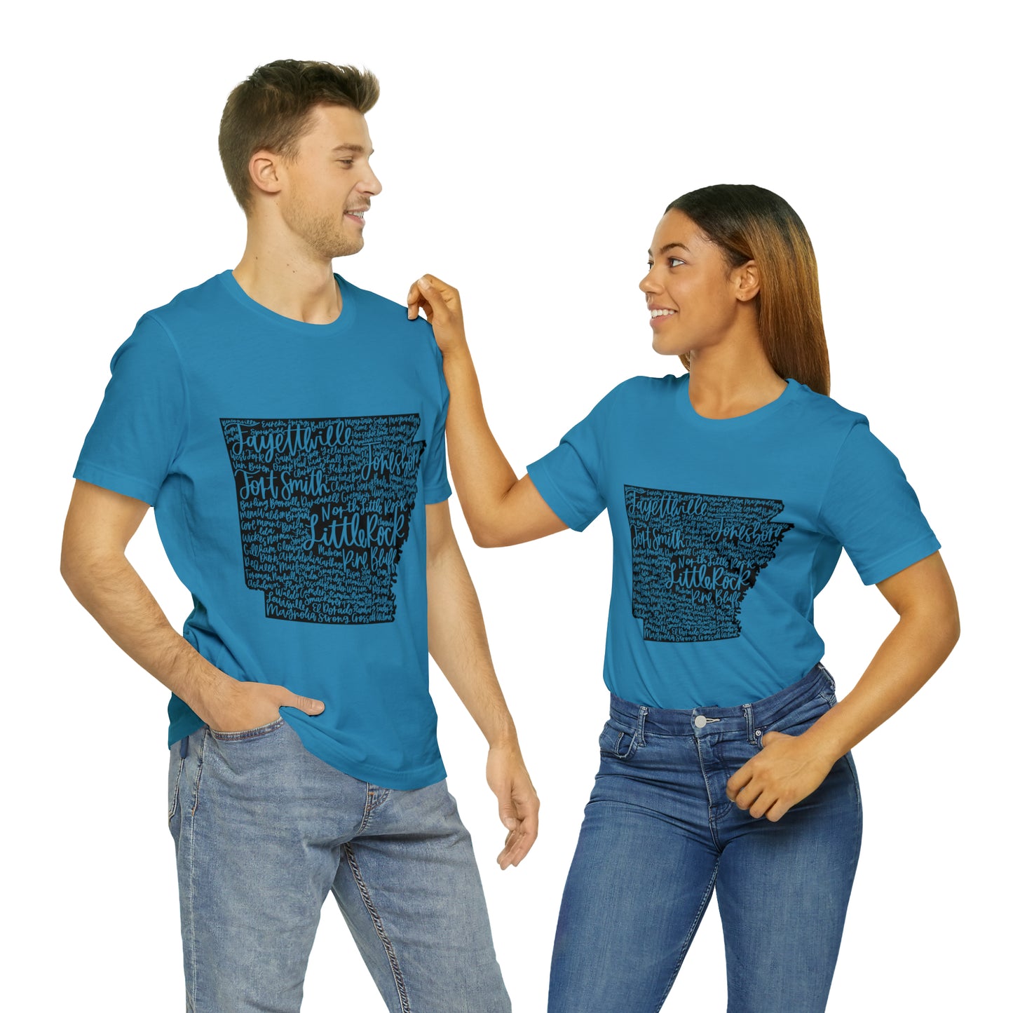 Arkansas Unisex Jersey Short Sleeve Tee