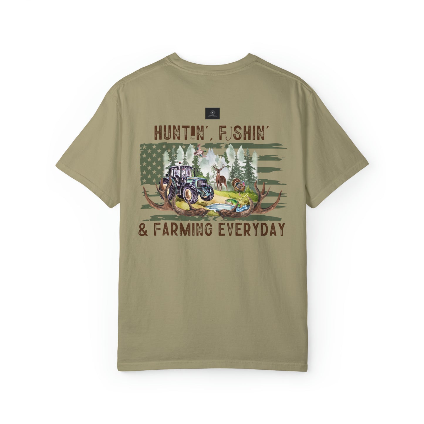 Farm Unisex Garment-Dyed T-shirt