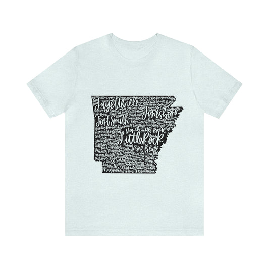 Arkansas Unisex Jersey Short Sleeve Tee