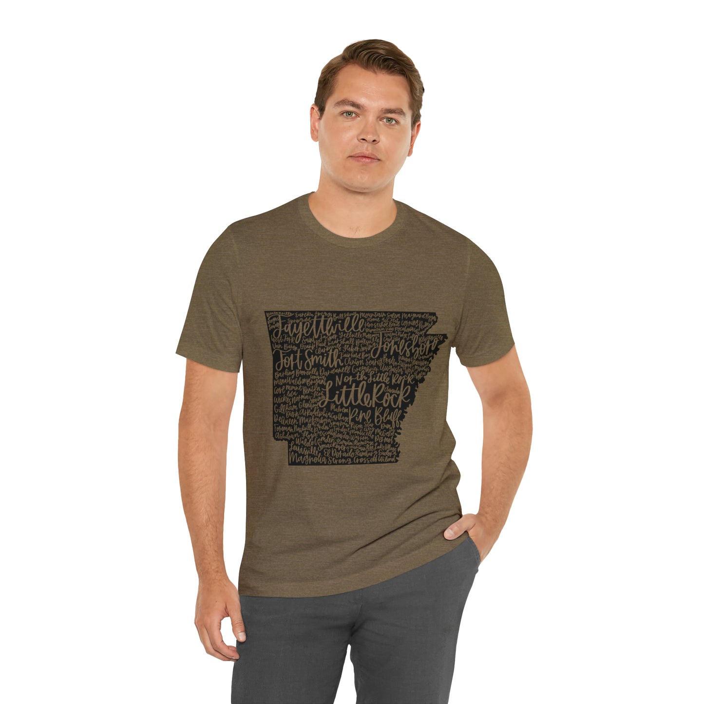 Arkansas Unisex Jersey Short Sleeve Tee