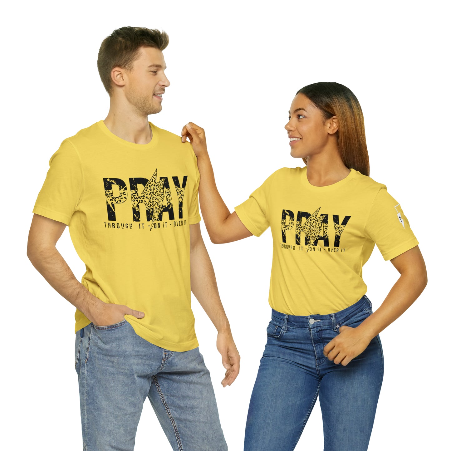 Pray Bolt Sleeve Tee