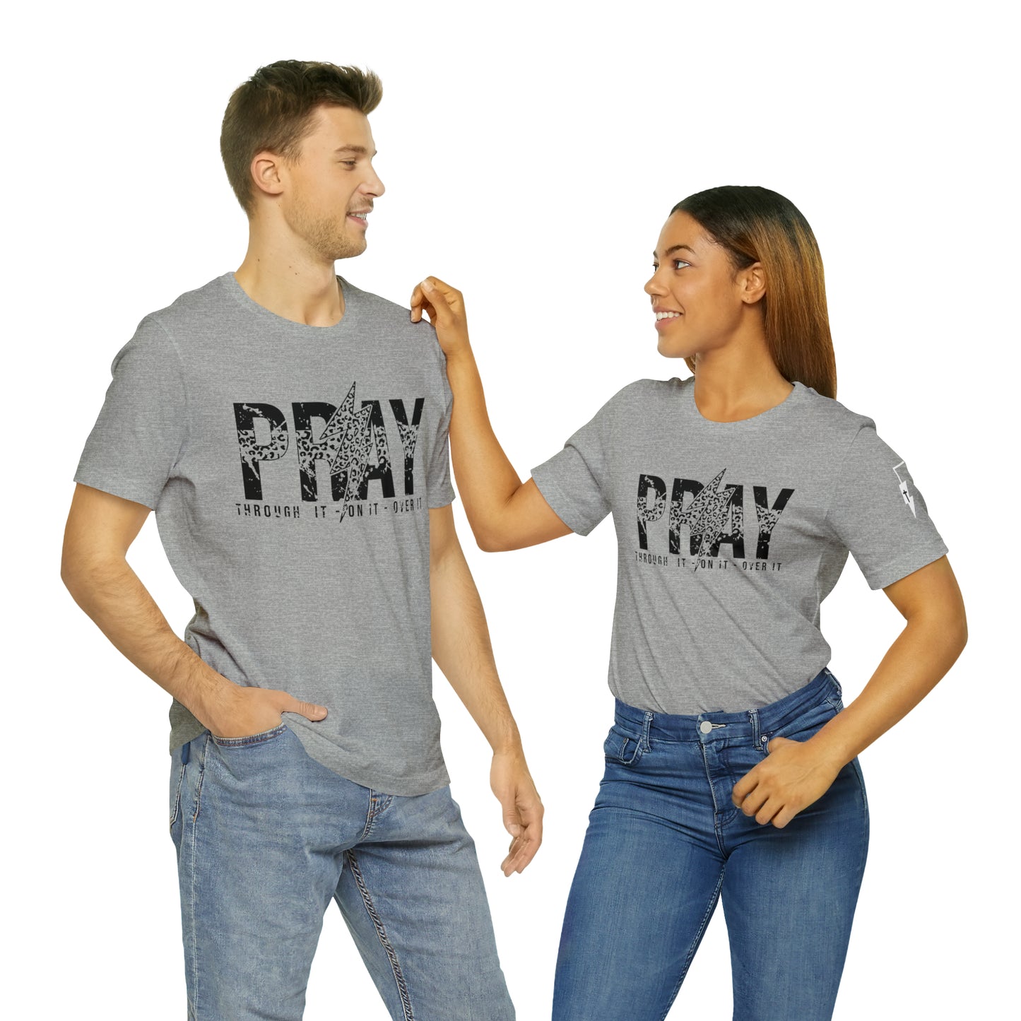 Pray Bolt Sleeve Tee