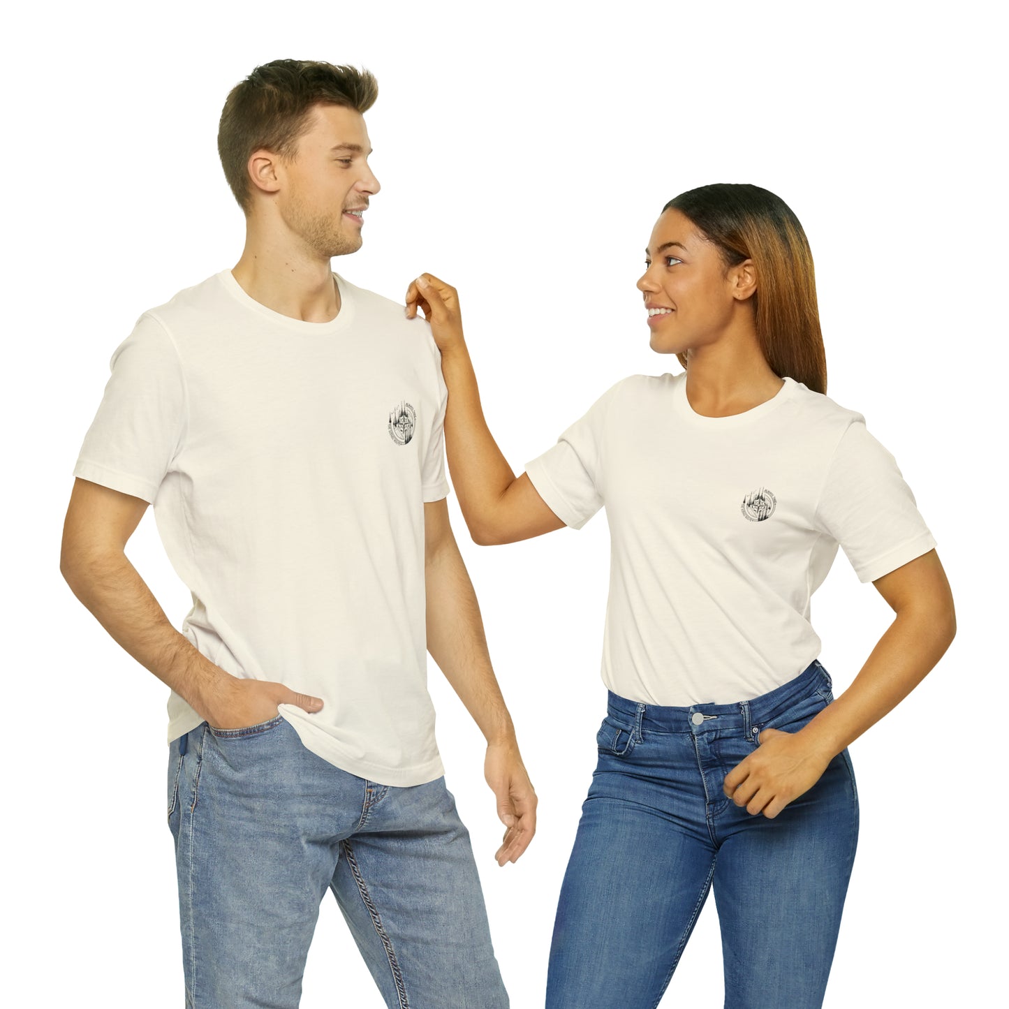Your lucky I'm Here fishing shirt, Jersey Short Sleeve Tee