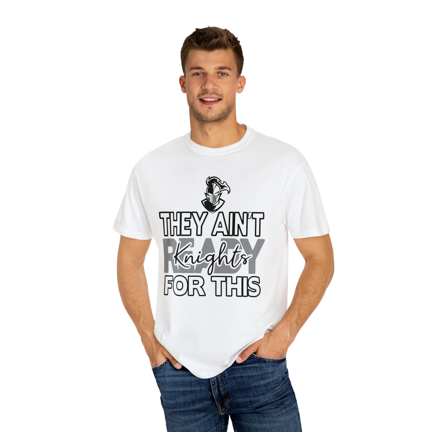 Knights Unisex Garment-Dyed T-shirt