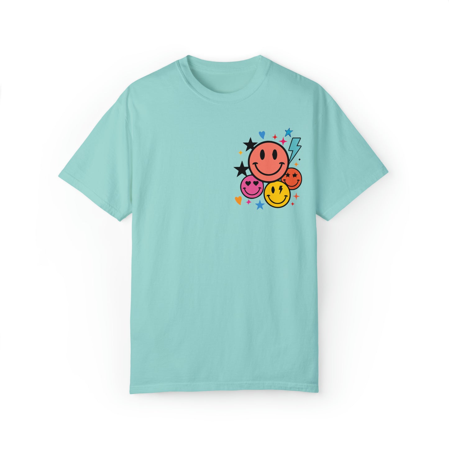 Jesus Smiley Unisex Garment-Dyed T-shirt