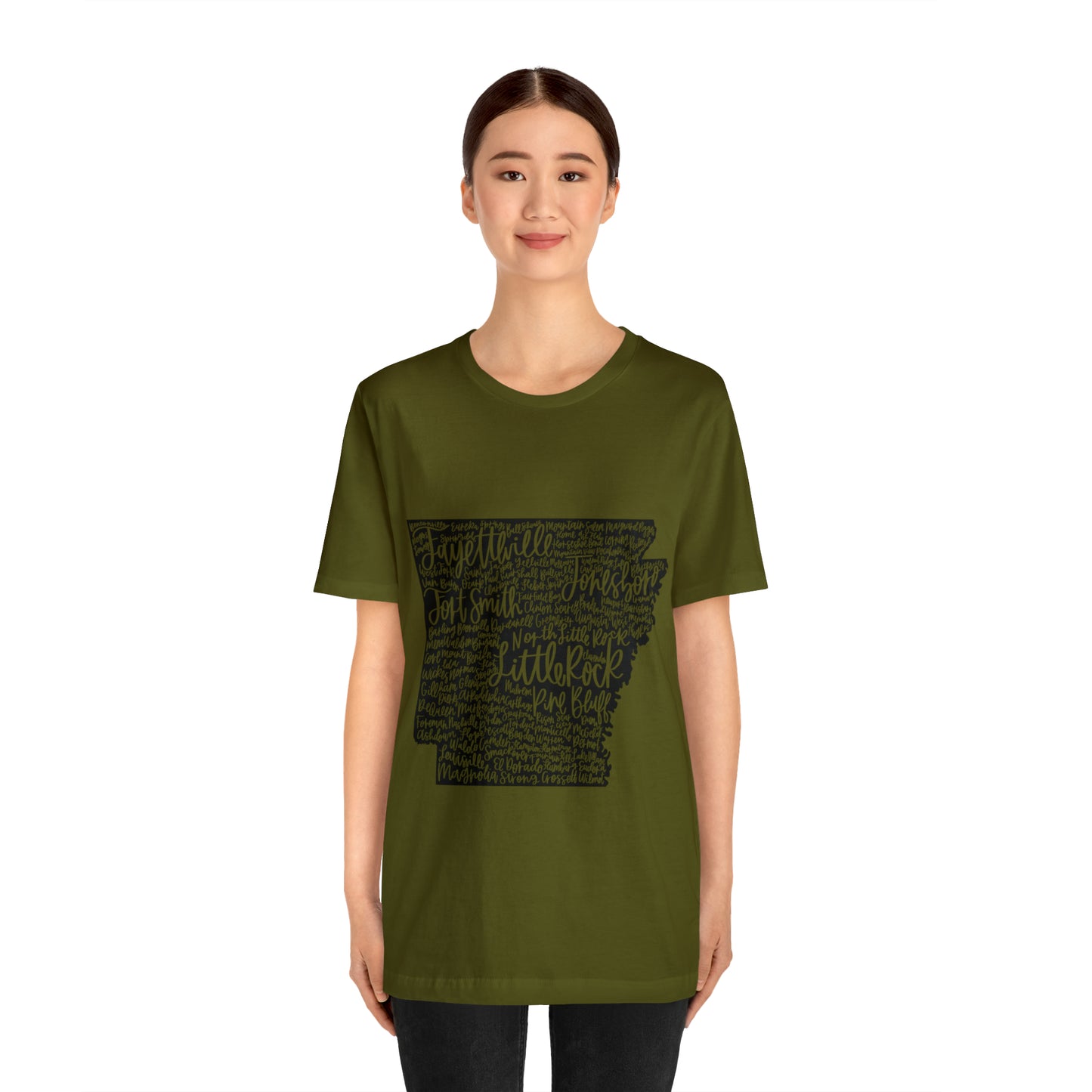 Arkansas Unisex Jersey Short Sleeve Tee