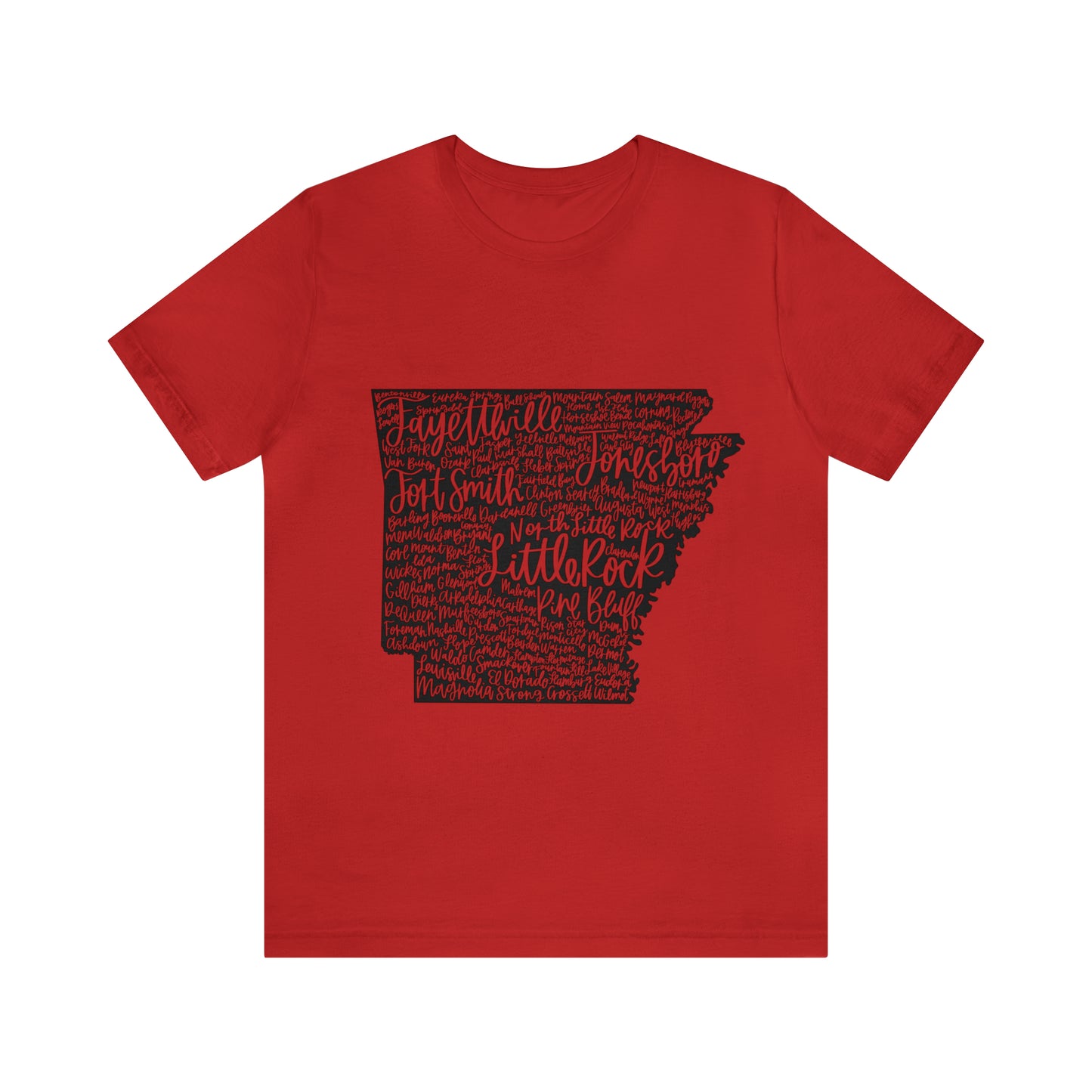 Arkansas Unisex Jersey Short Sleeve Tee