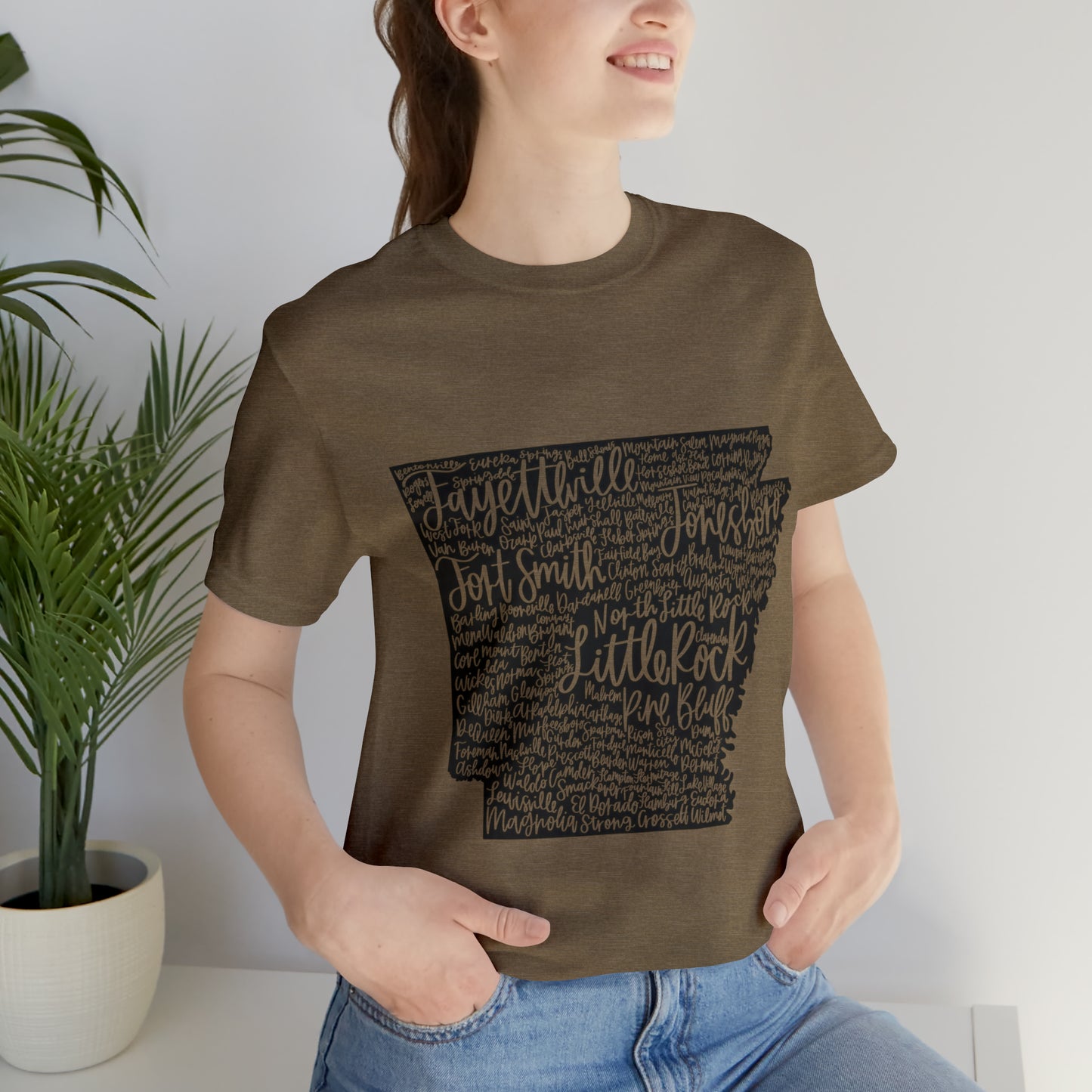 Arkansas Unisex Jersey Short Sleeve Tee