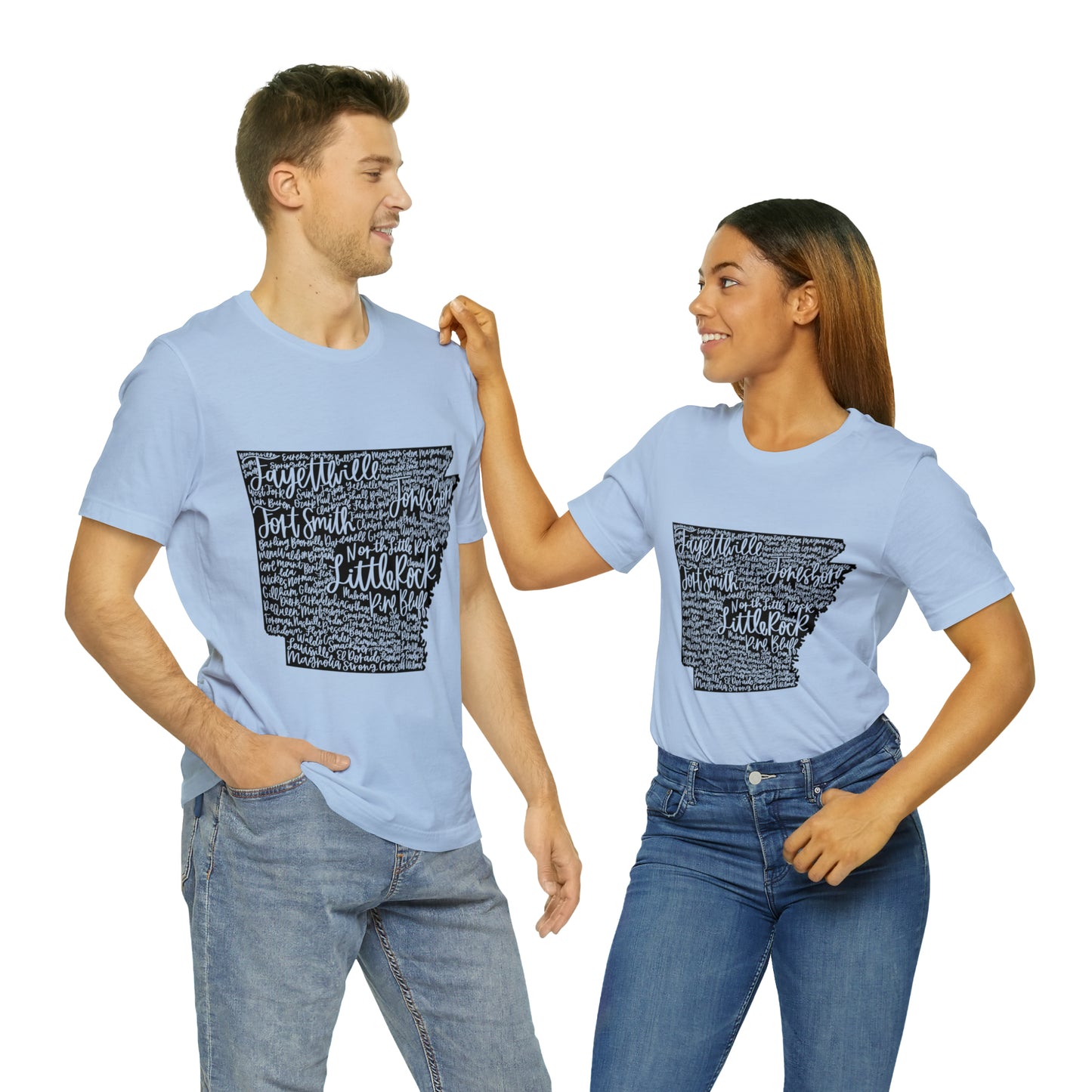 Arkansas Unisex Jersey Short Sleeve Tee