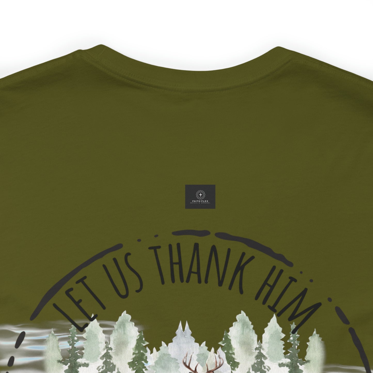 Let us thank Him for our food- Hunting Short Sleeve Tee