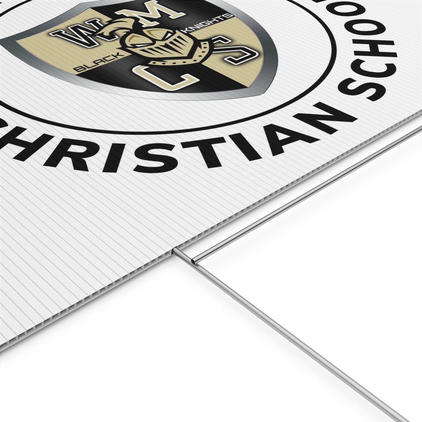 Plastic Yard Sign