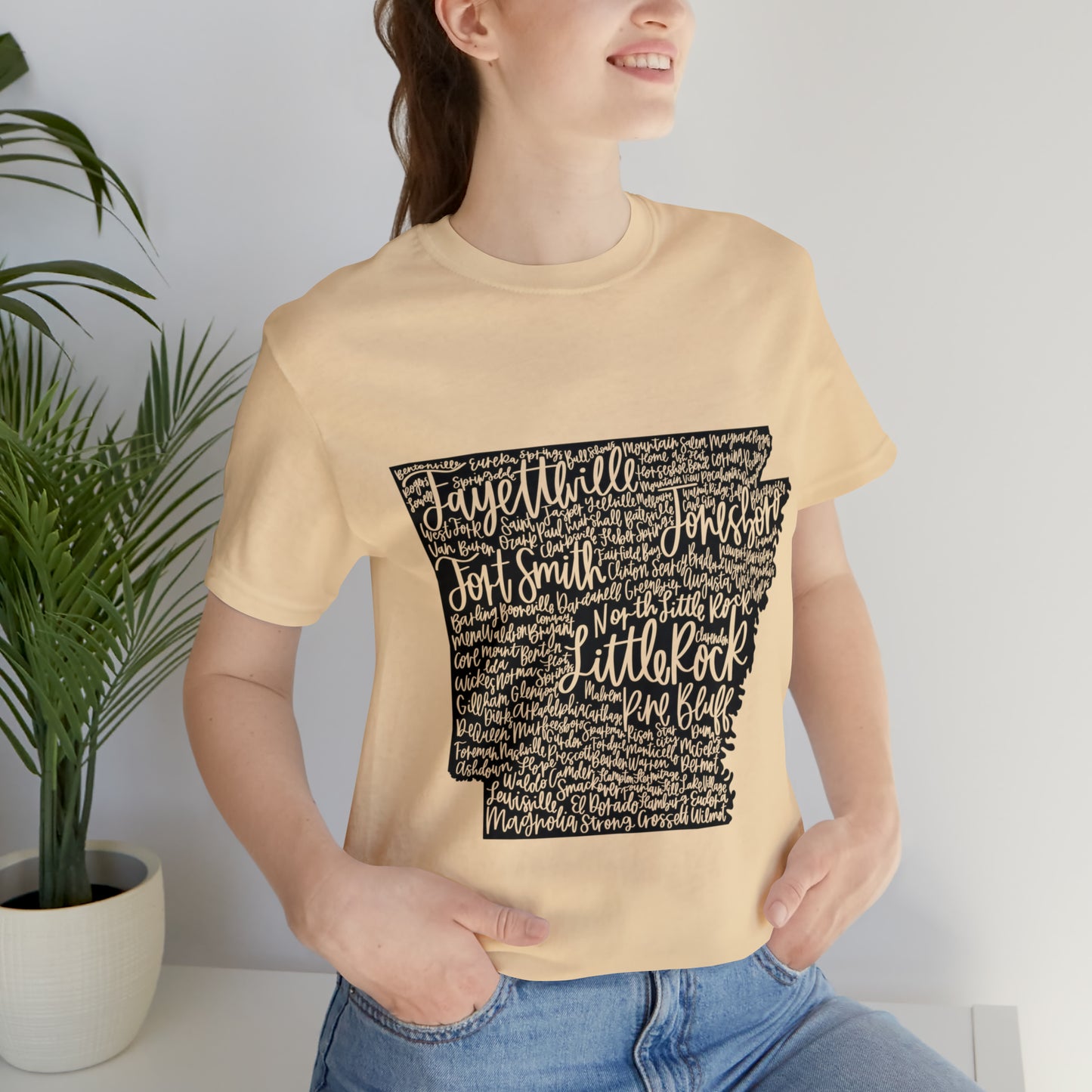 Arkansas Unisex Jersey Short Sleeve Tee