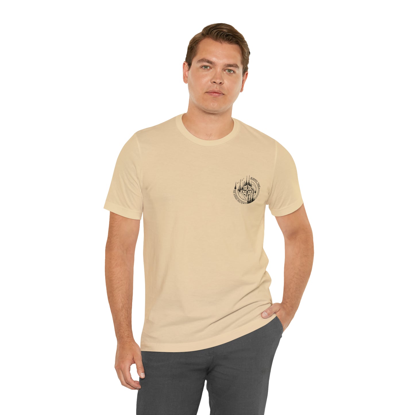 Let us thank Him for our food- Hunting Short Sleeve Tee