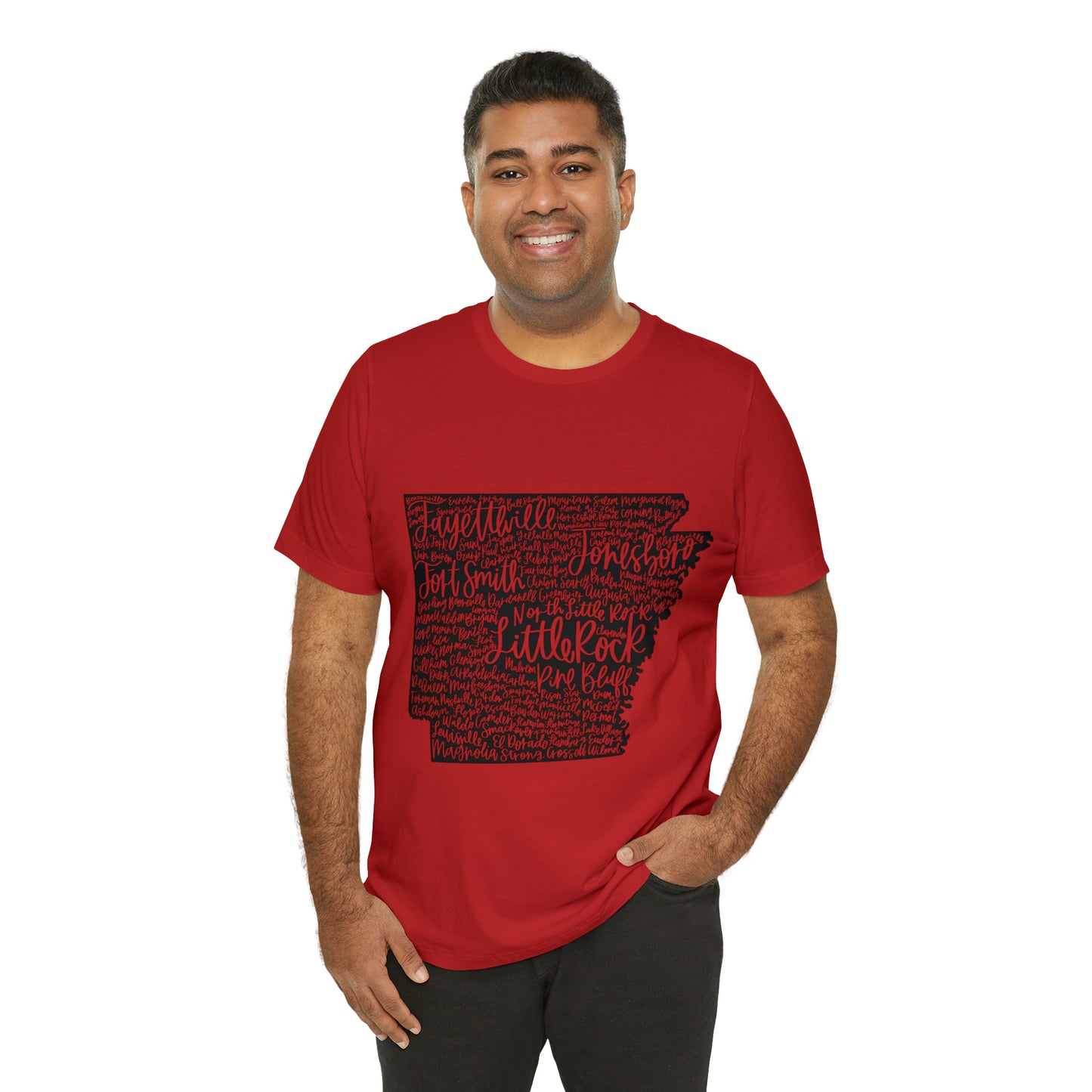 Arkansas Unisex Jersey Short Sleeve Tee